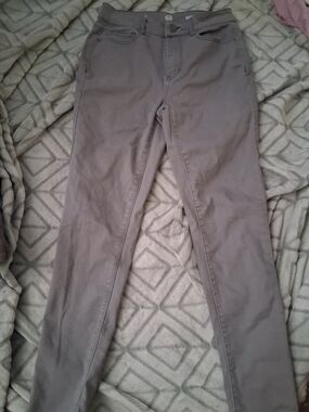 SO Slim Straight Gray Chino Pants